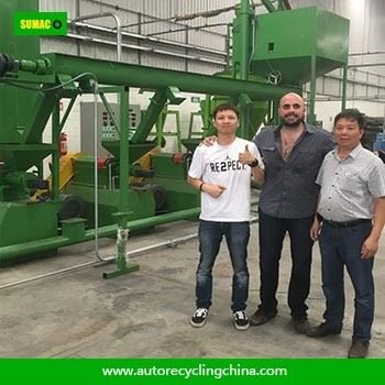 Waste Tire Recycling Machine Rubber Grinder